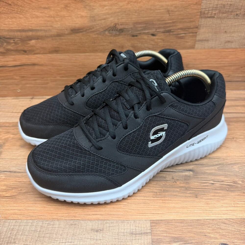 Skechers S Sport Gray Mens Size 9 Sneakers F190-2 Lace Up Comfort